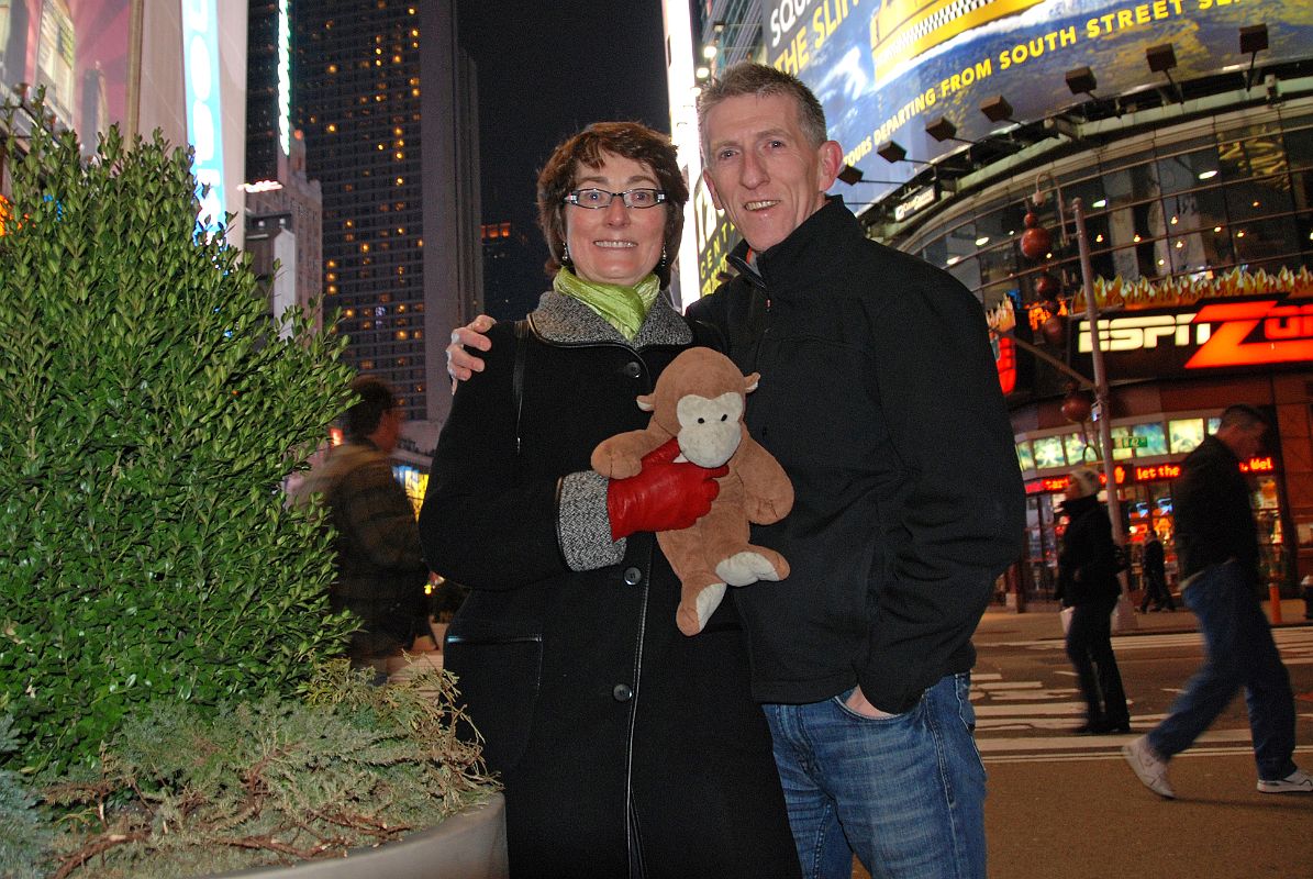 New York City Times Square At Night 01 Charlotte Ryan, Dangles, Jerome Ryan